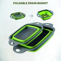 Foldable Silicone Drain Basket – Collapsible Kitchen Strainer