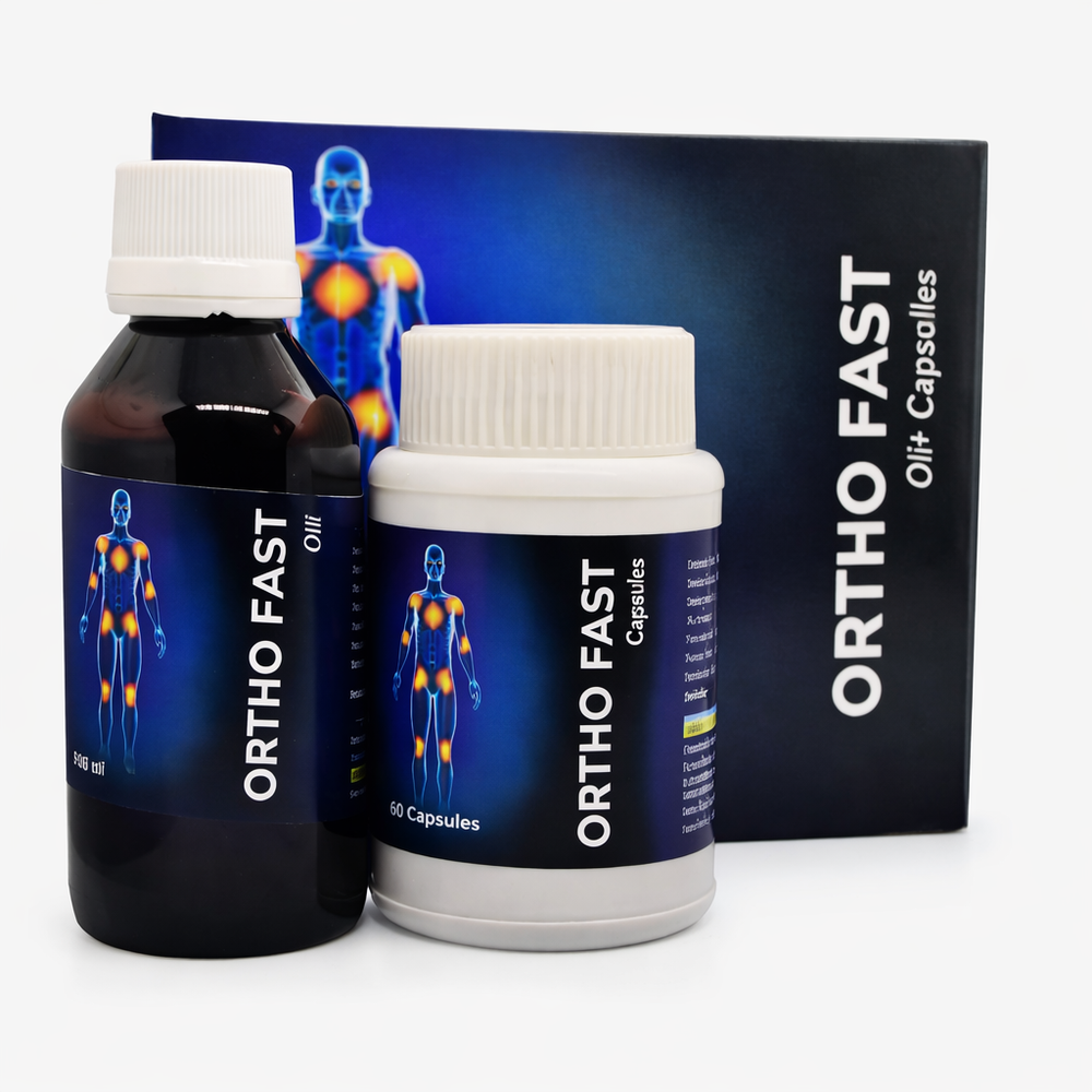 Ortho Fast Capsules & Oil – Joint & Muscle Care Combo
