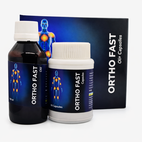 Ortho Fast Capsules & Oil – Joint & Muscle Care Combo
