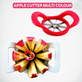 Stainless Steel Apple Cutter & Corer – Multi-Colour Handle