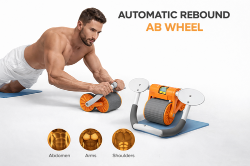 Automatic Rebound Healthy Abdomen Wheel