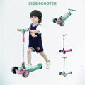 Kids 3-Wheel Scooter with Adjustable Handle & LED Wheels